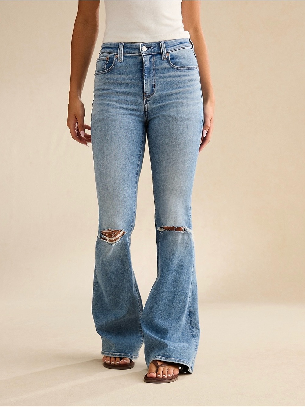 American Eagle Super High Rise Flare
